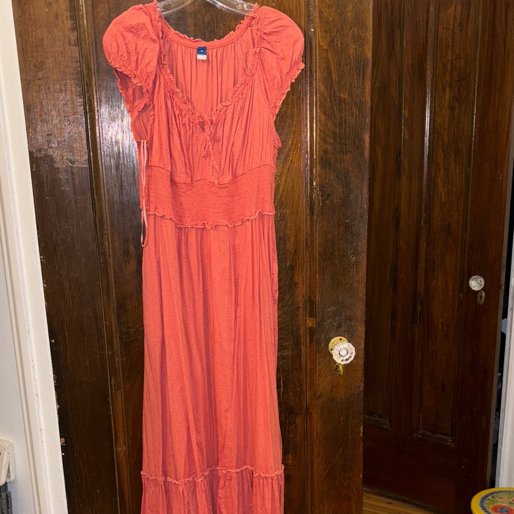 Old Navy Red Maxi Dress
